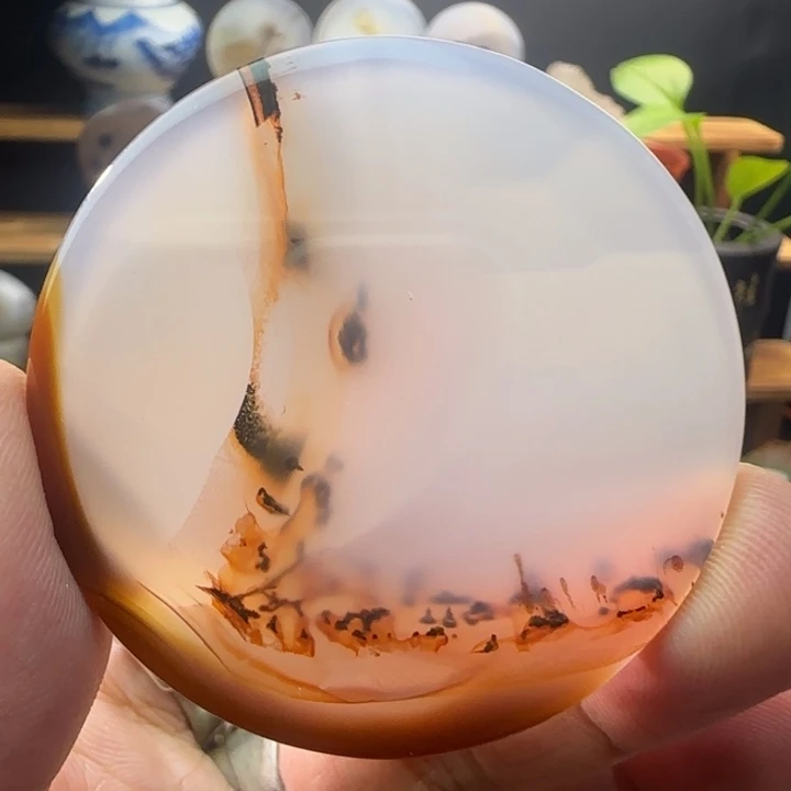 玛瑙/玉髓吊坠(不含链)未镶嵌