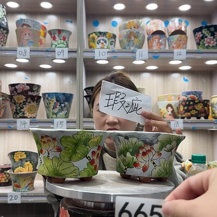 花盆紫砂瑕疵瑕疵665