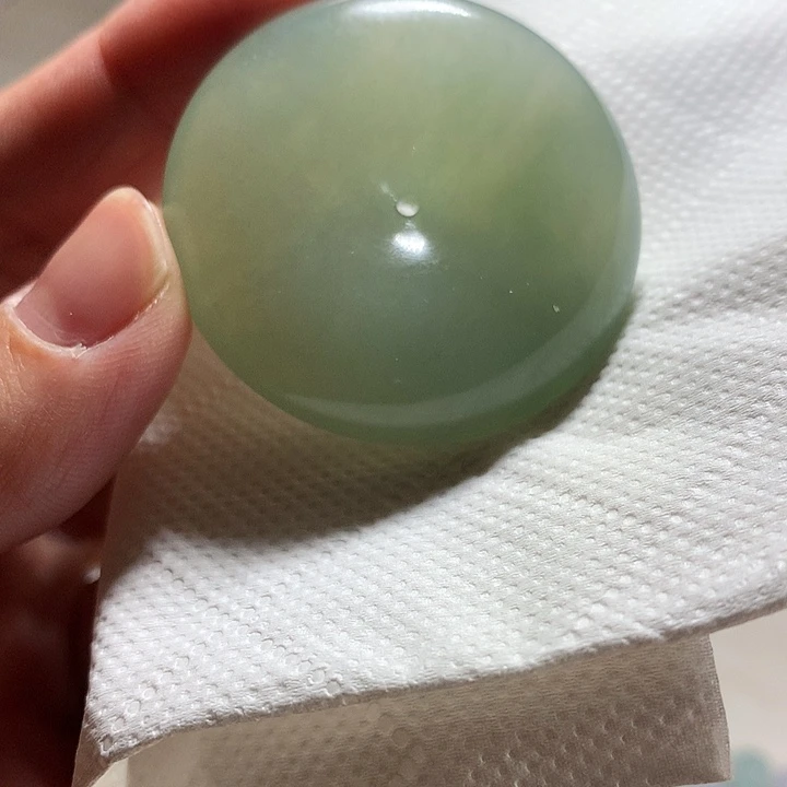 定制翡翠未镶嵌天然翡翠平安扣定金