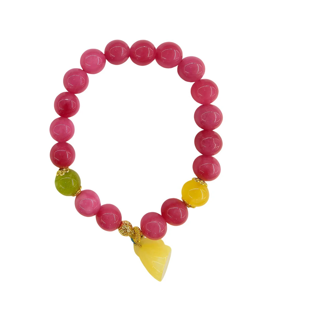 （库存处理）-高定珠宝樱花粉设计款手串XYS062多样性只发其一