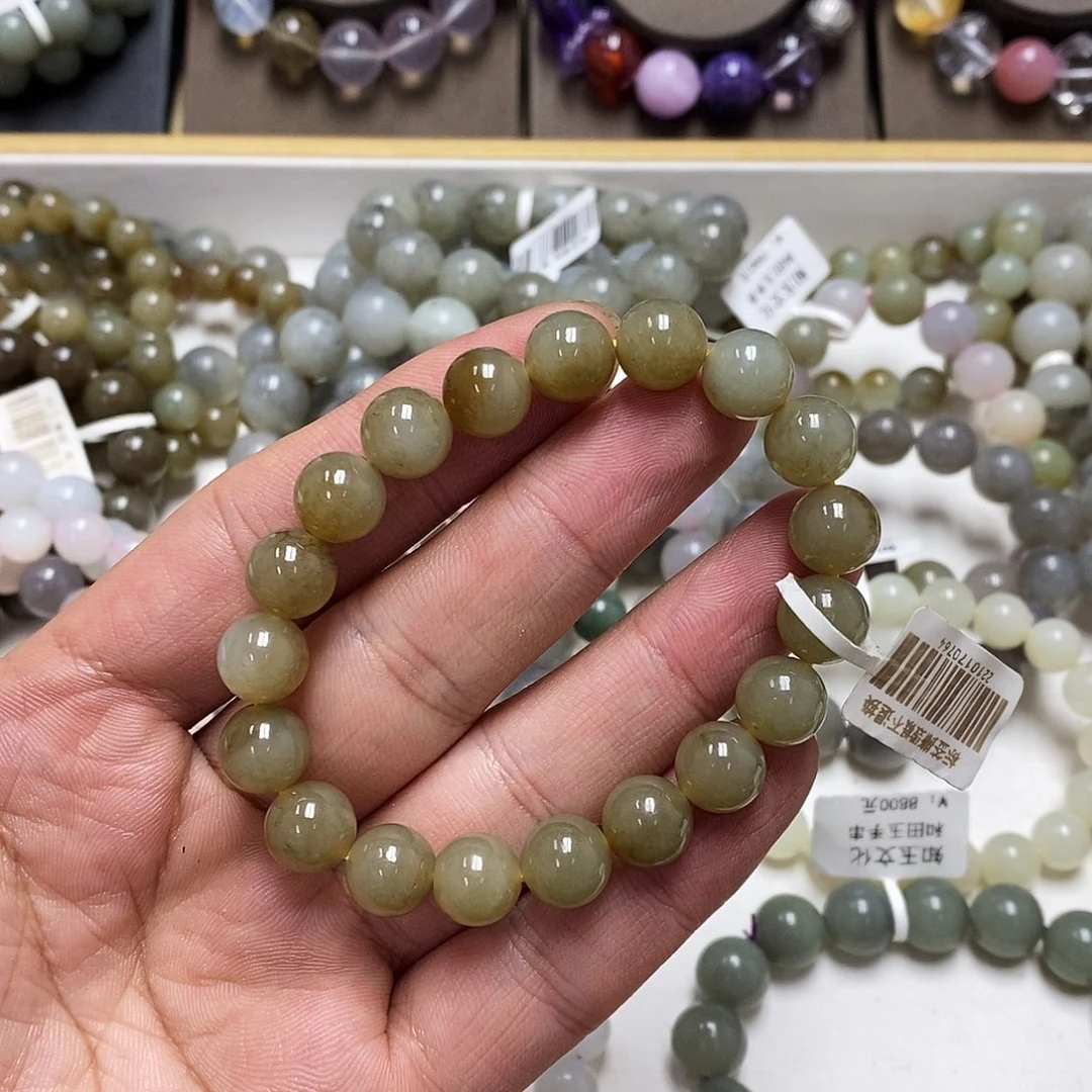 和田玉手链未镶嵌