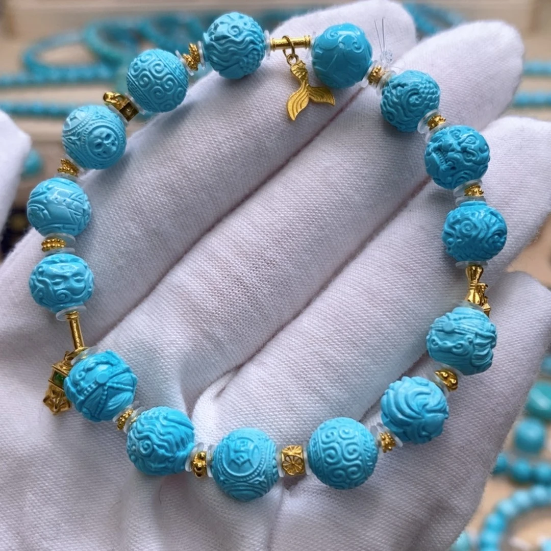 绿松石未镶嵌珠宝奇石