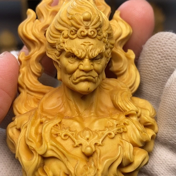 木手工版不动明王摆件