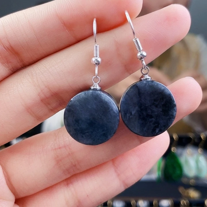 翡翠耳饰未镶嵌饰品