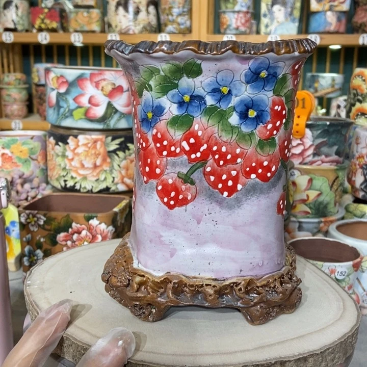 红陶景德镇艺术手绘作品