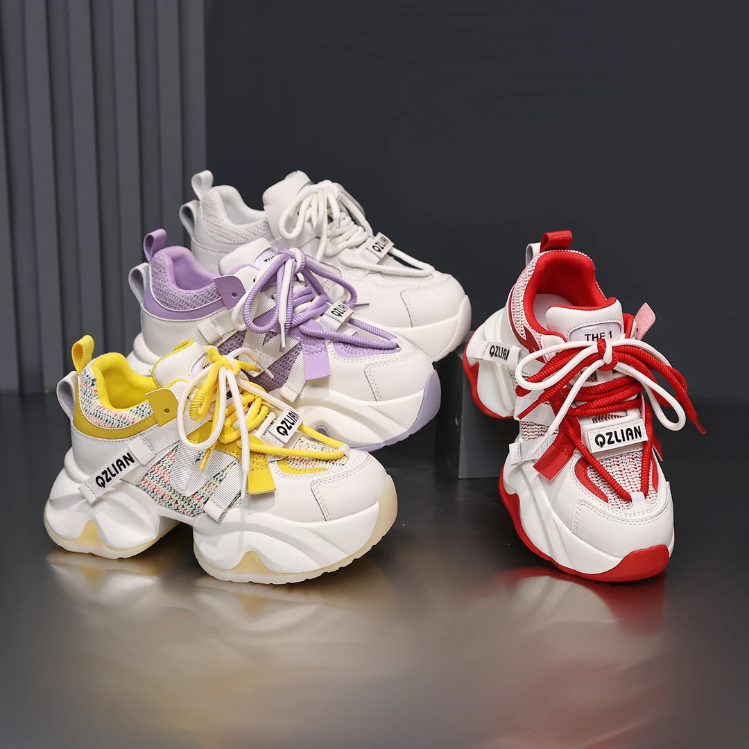 千之恋E欧若风增高6CM2025春季新款休闲时尚百搭软底气质女鞋8599