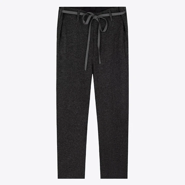 YOHJI YAMAMOTO山本耀司绵羊毛男针织长裤休闲裤HRT1818420A0001