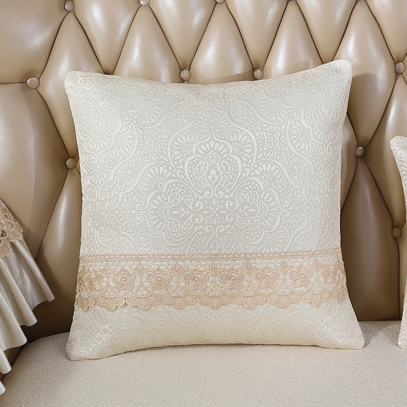 【浮影】枕套抱枕皮欧式沙发抱枕套沙发可拆正方形长方形靠背套靠垫