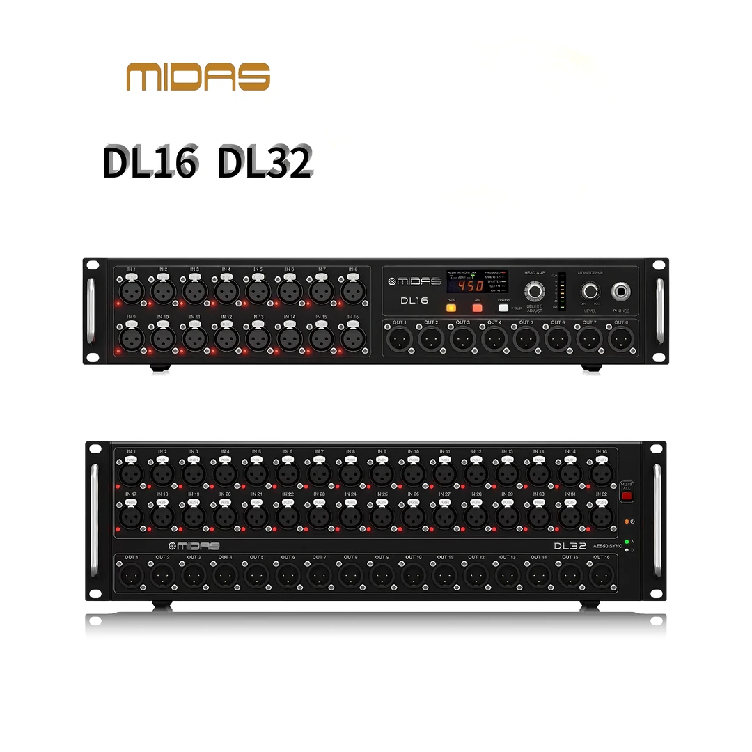 MIDAS/迈达斯DL16 DL32舞台会议数字调音台接口箱