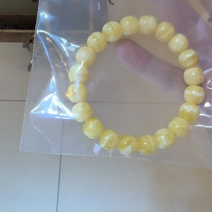 手链琥珀未镶嵌东****）蜜蜡