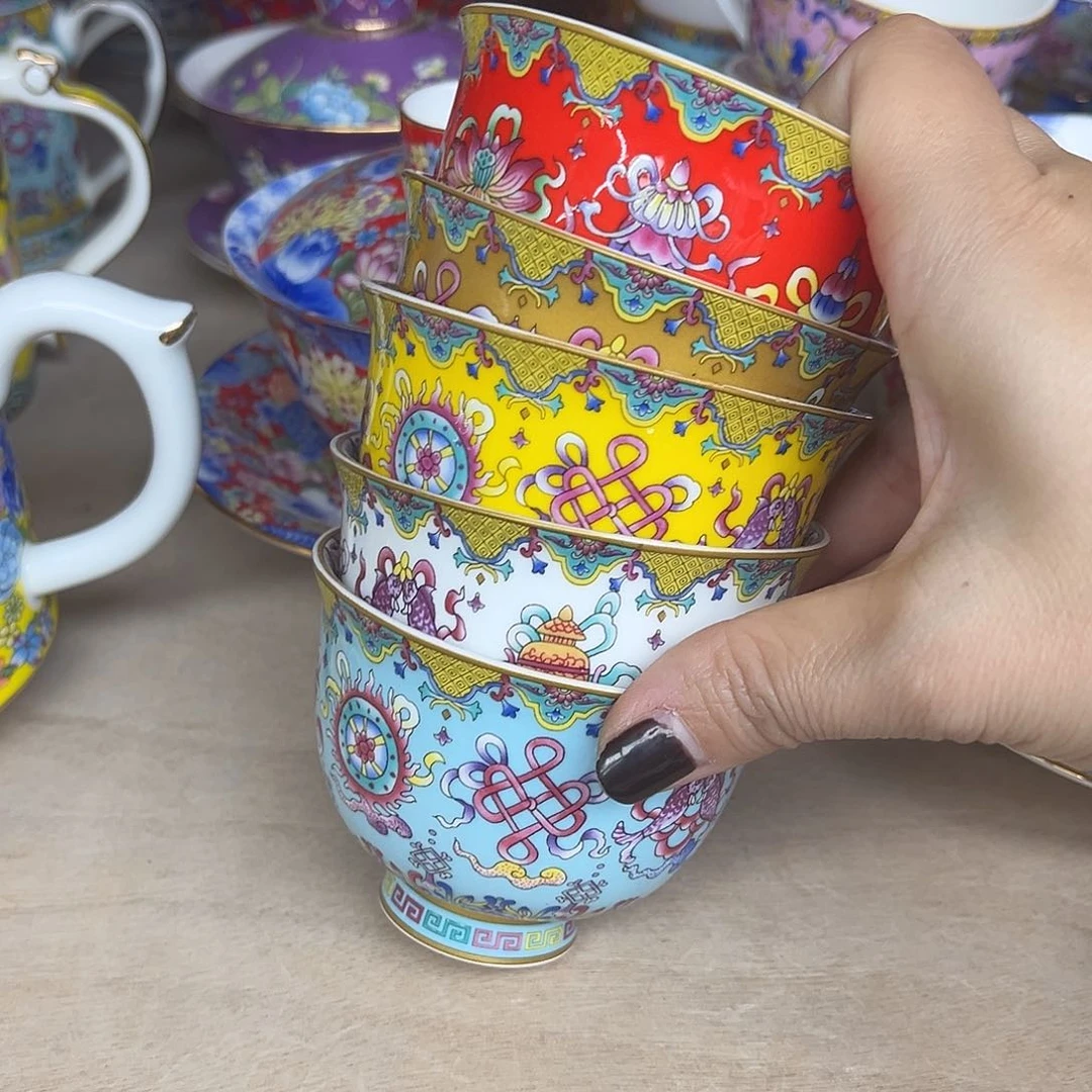 珐琅3.3寸6个………………