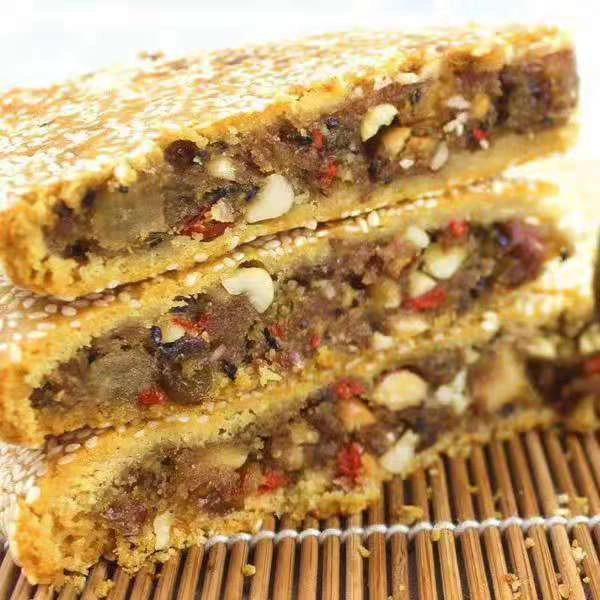 【夔冠】奉节大月饼味道传统手工土月饼五仁中秋芝麻饼糕点伍仁特产