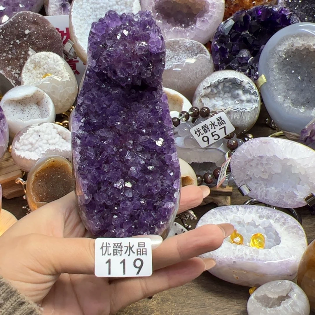 未镶嵌大型摆件（非配饰）紫晶119