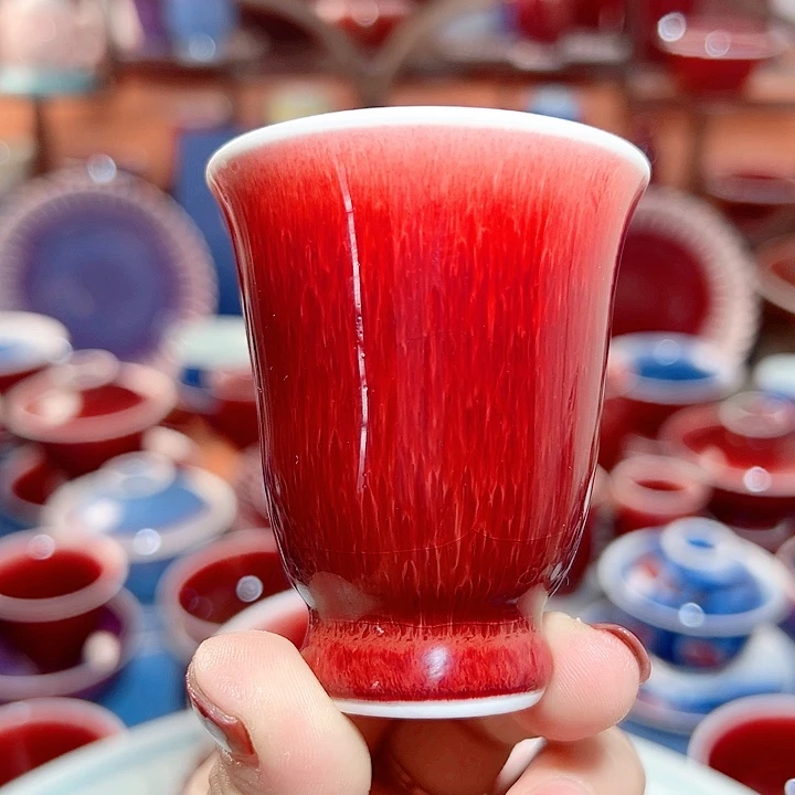 瓷片景德镇品艺轩郎红