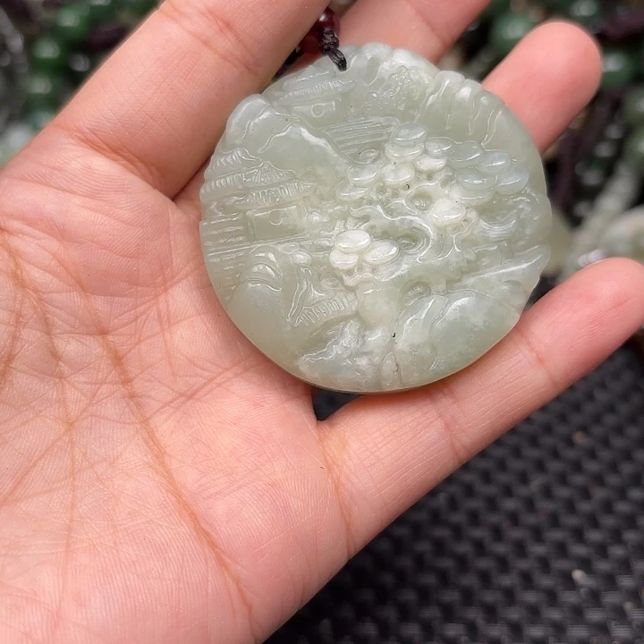 颈饰未镶嵌和田玉