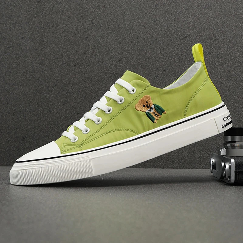 冰丝布男2025夏季新款时尚透气休闲鞋男轻便舒适软底鞋子男士板鞋