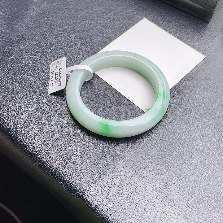 未镶嵌手镯翡翠56圈口