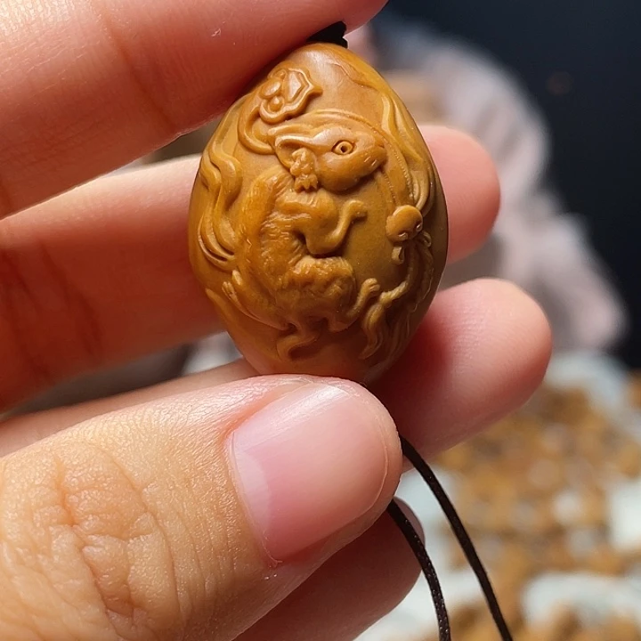 吊坠橄榄核橄榄球