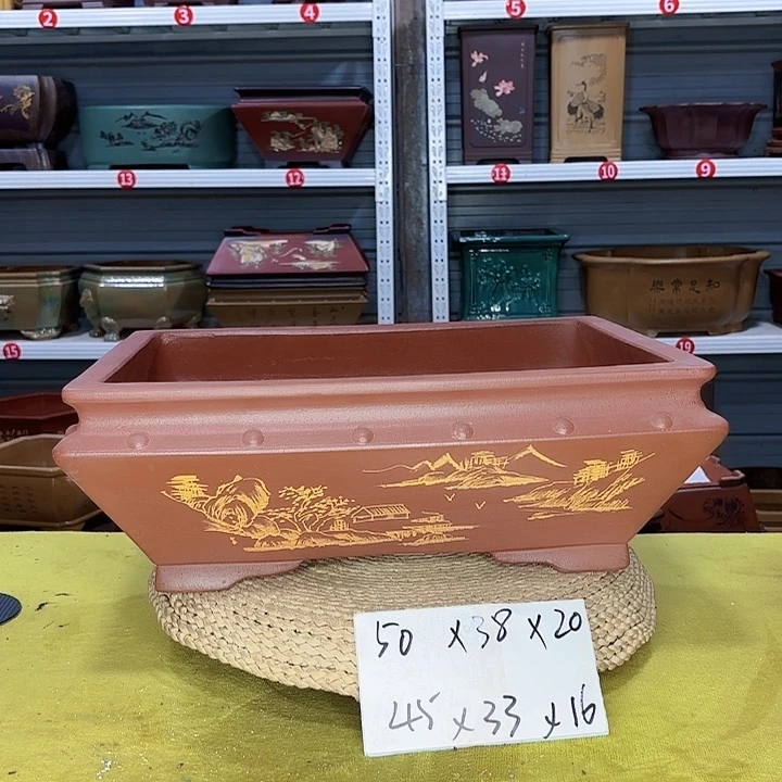 紫砂花盆宜兴紫砂厂