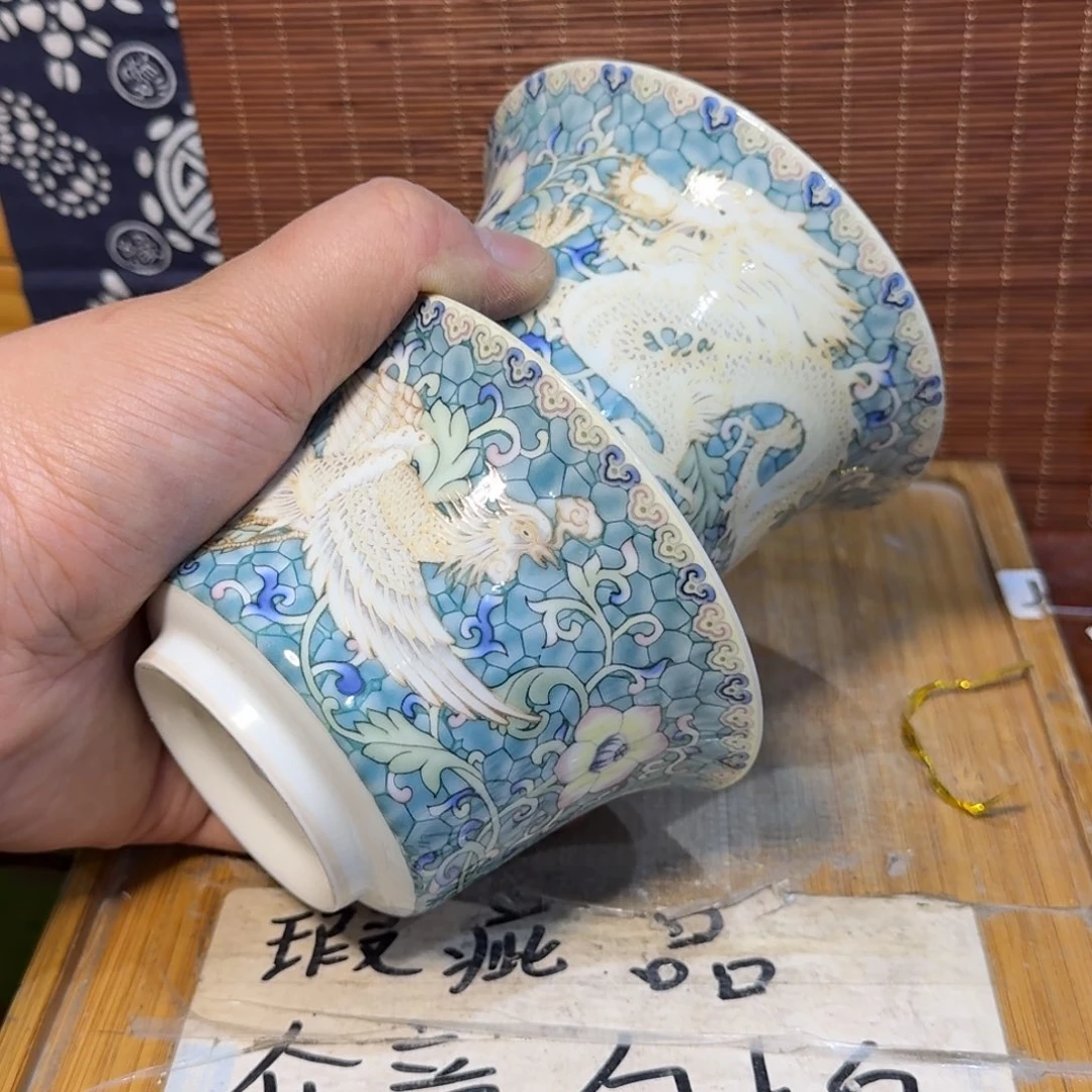 微瑕疵介意勿拍陶瓷器皿A131