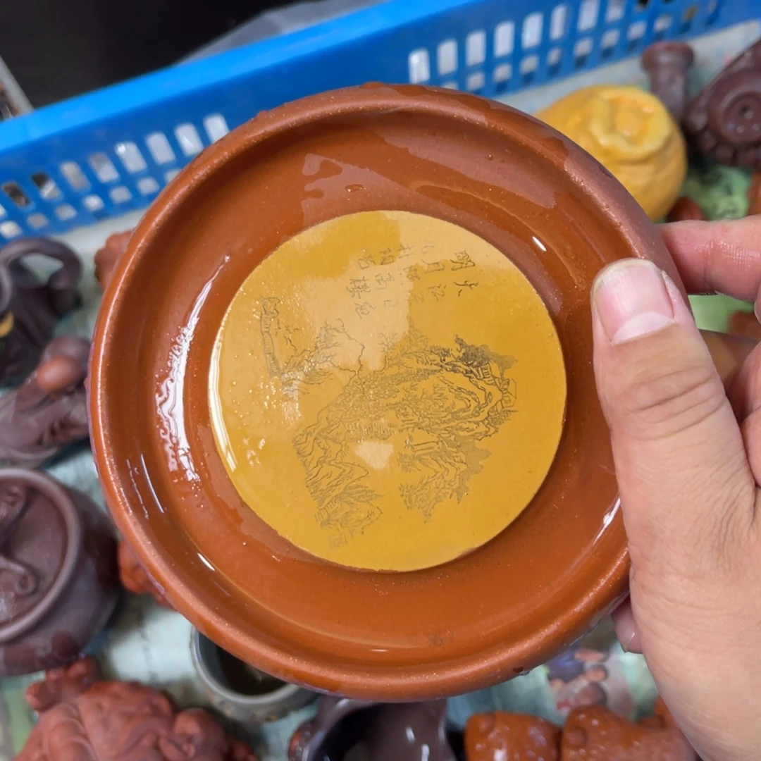 紫砂茶宠紫砂瑕疵