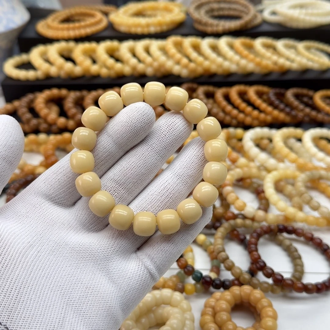 俗***妖手串菩提根/象牙果12*13鬼工12年