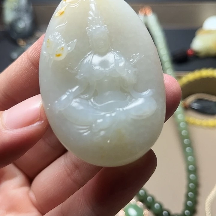 和田玉未镶嵌颈饰用****3