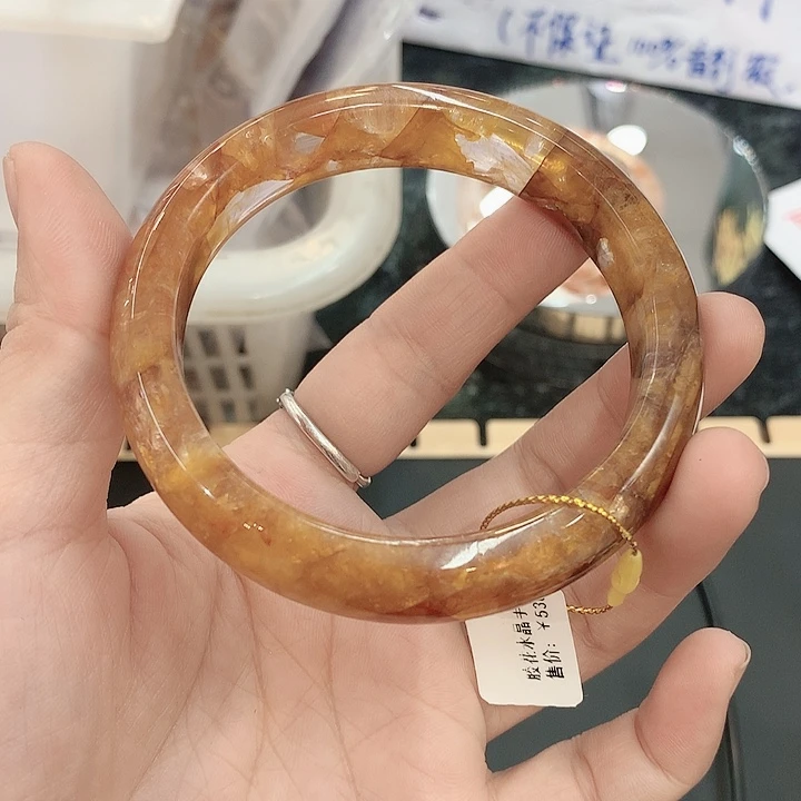 水晶手镯未镶嵌158(5859sss)