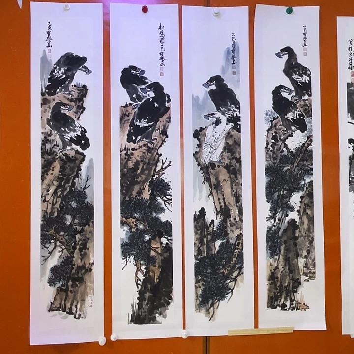 国画张圣敏先生纯手绘作品