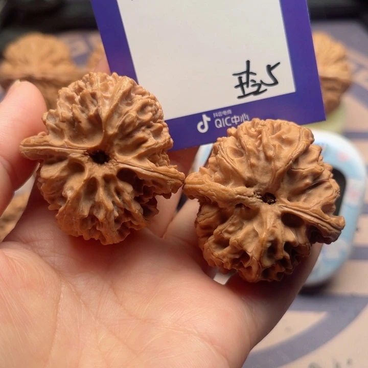 文玩核桃把件她****海文玩核桃把件5