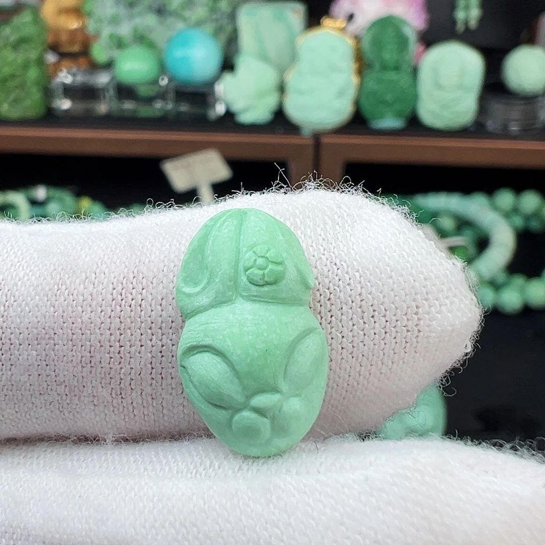 绿松石未镶嵌绿松石主播璐璐