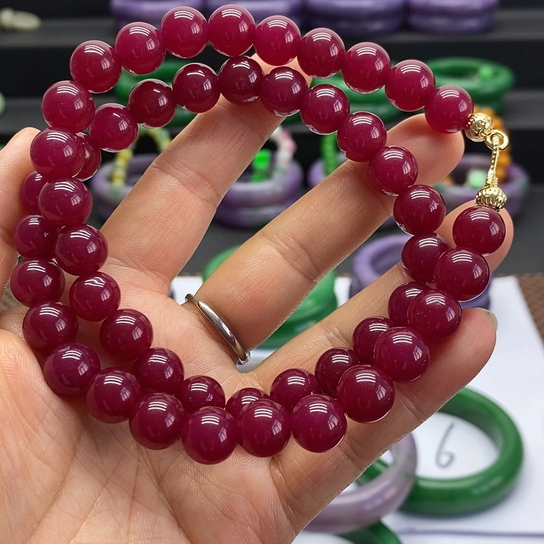 项链未镶嵌石英质玉