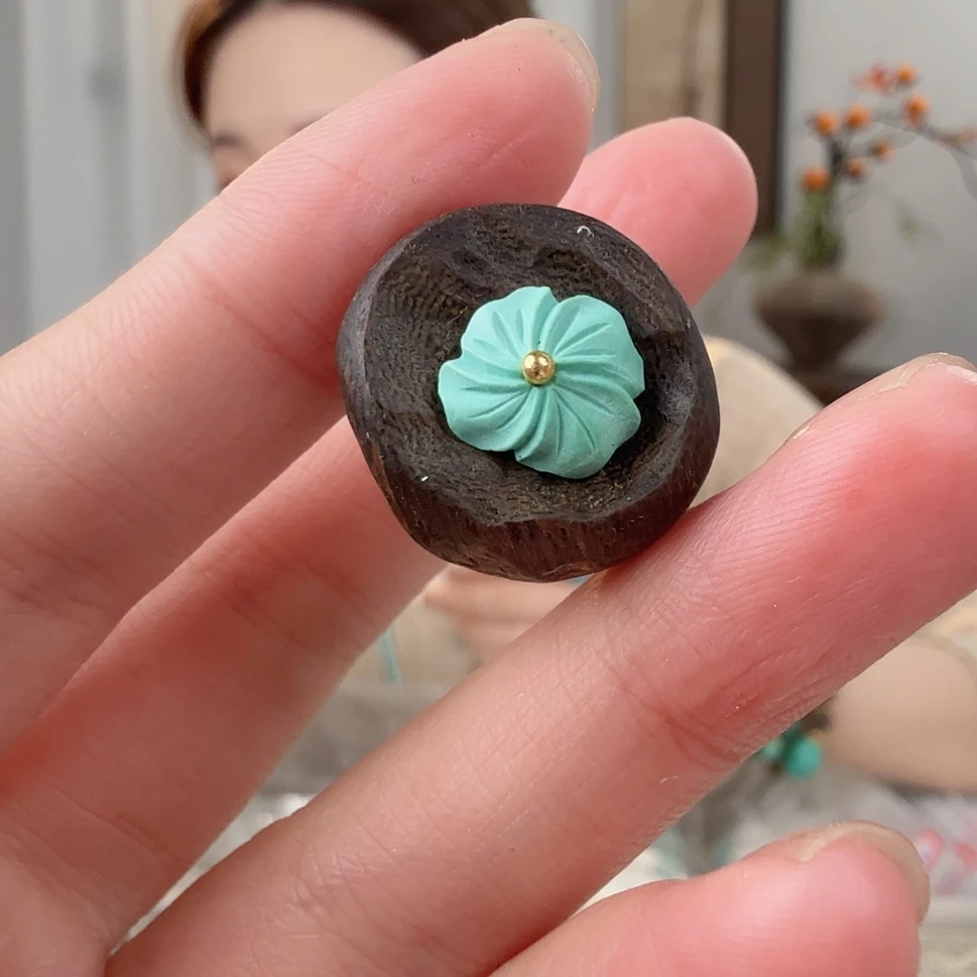 绿松石未镶嵌珠宝半成品