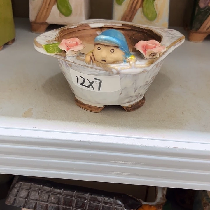 紫砂花盆粗陶材质多肉花盆