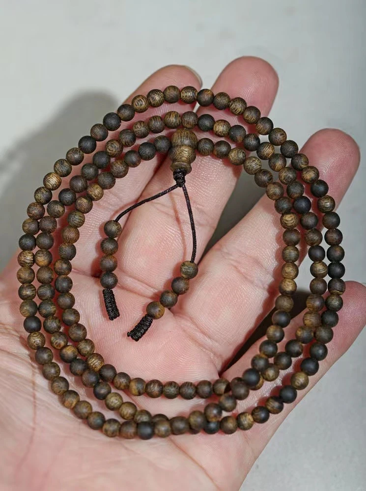 沉香【老杨命根子必拍款】0.5圆珠多圈多样性发一条