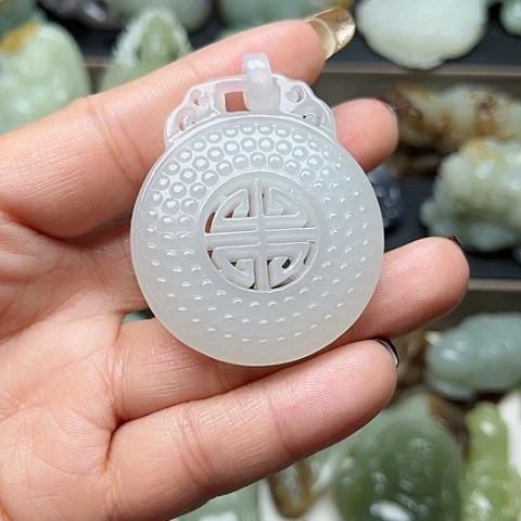 和田玉颈饰未镶嵌用****0