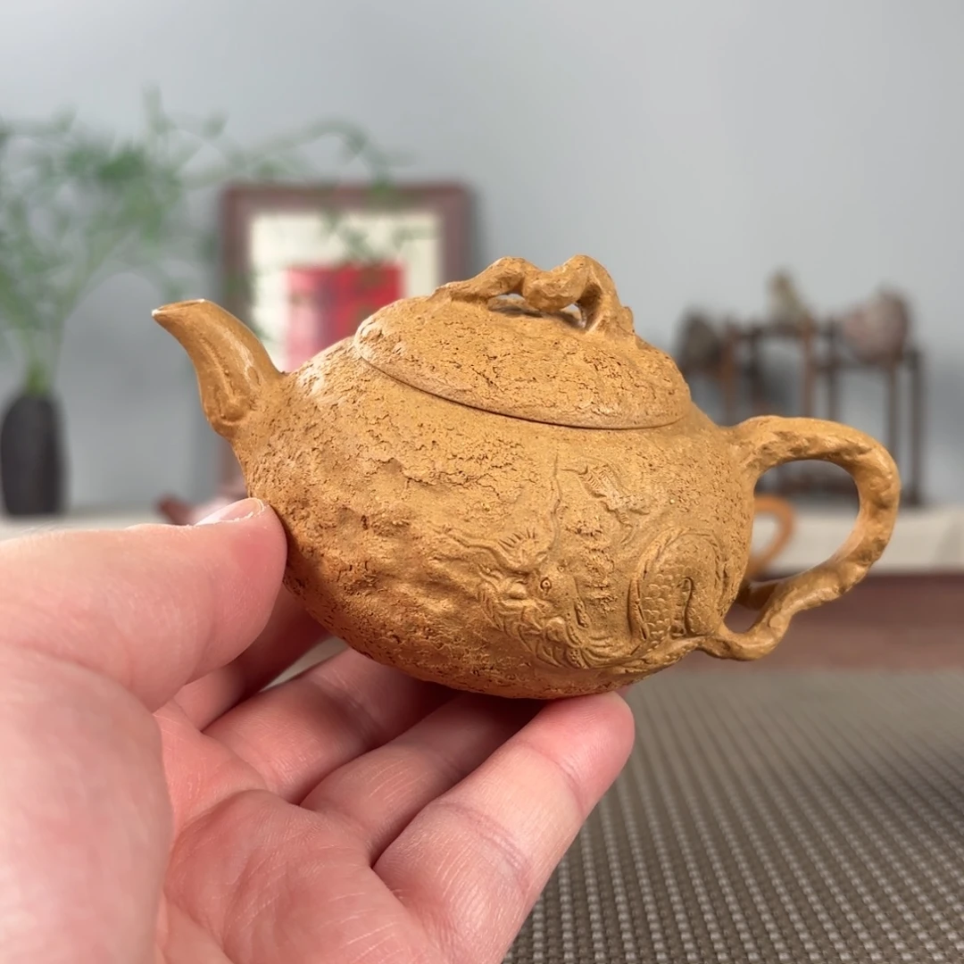 茶壶紫砂黄龙山原矿紫砂壶180