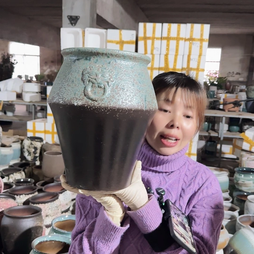 王嫂花盆1219-191高30口20