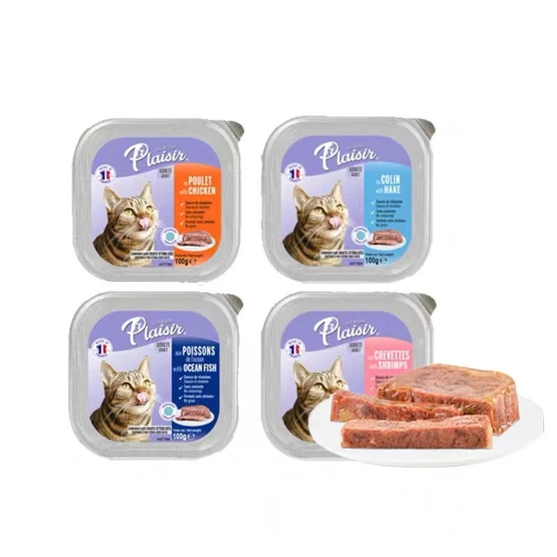 法国LesRepasPlaisir普莱喜主食湿粮包条猫骨肉冻干生猫