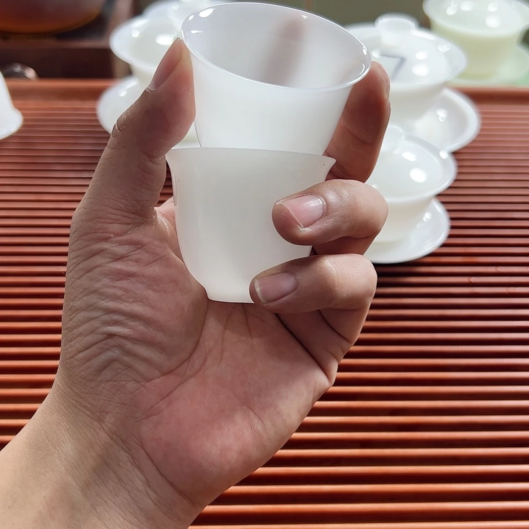 林*鹏3个翡萃冰种铃铛杯111111111