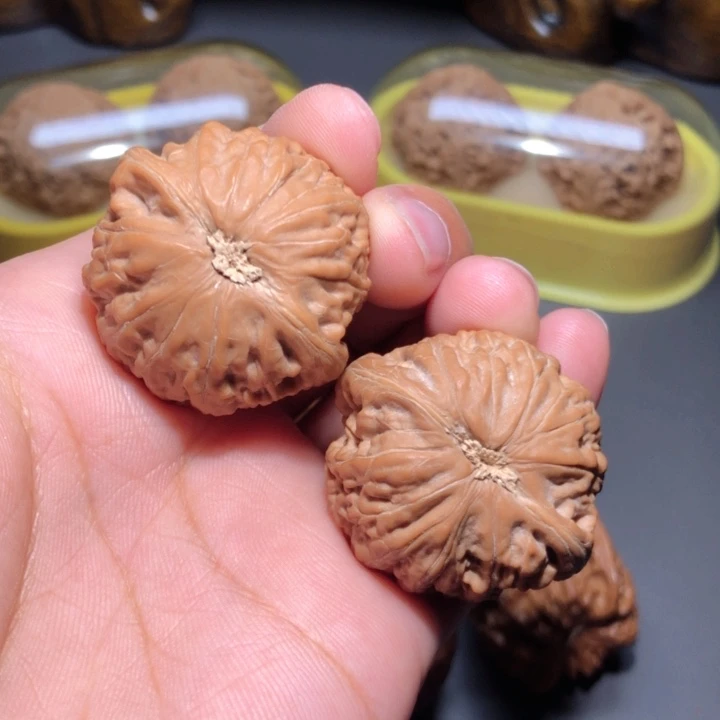 文玩核桃把件久*36铁锤