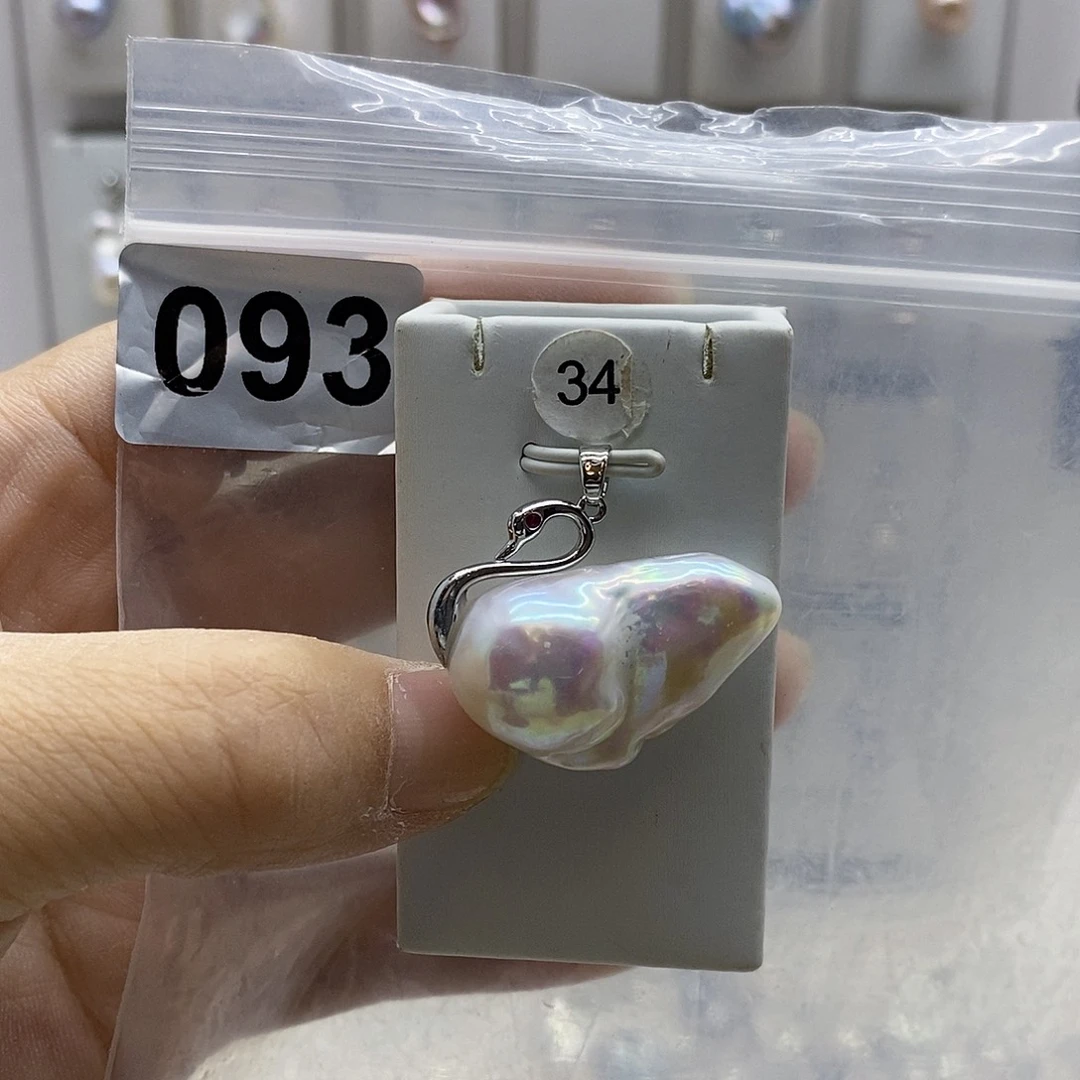 颈饰合金淡水珍珠