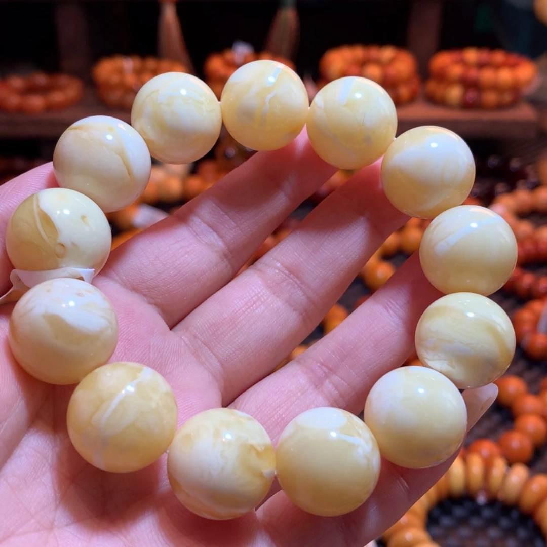 【闪购商品】手串蜜蜡未镶嵌蜜蜡手串