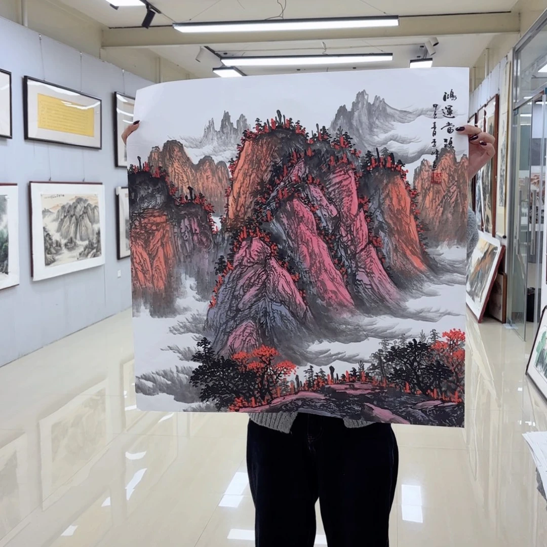 国画国画作品集一个