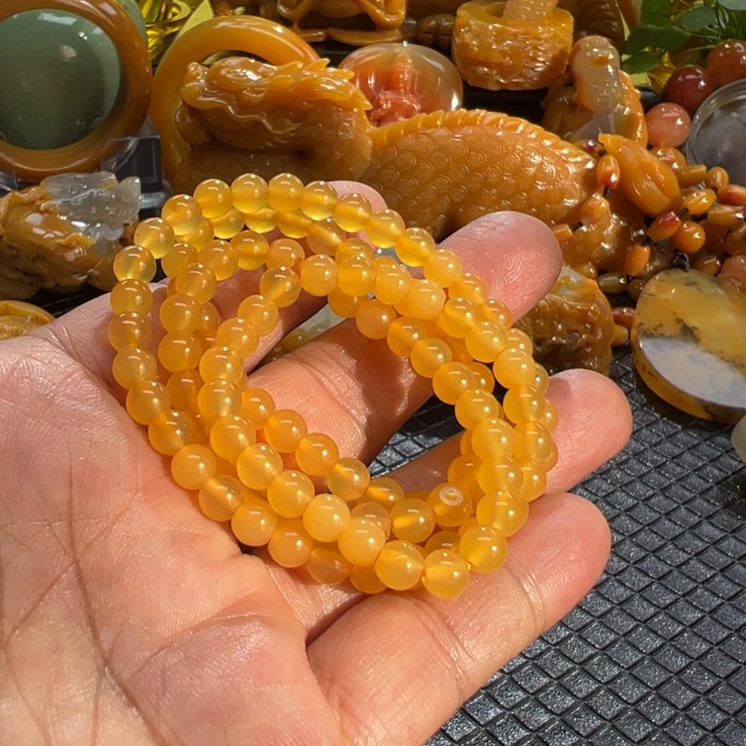 石英质玉未镶嵌颈饰