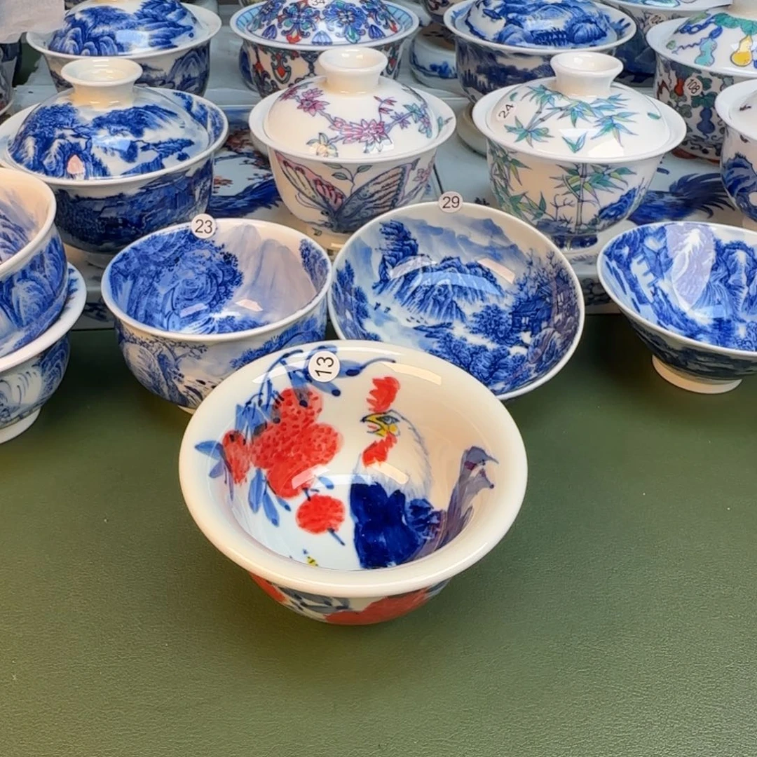 纯手工纯手绘茶具13