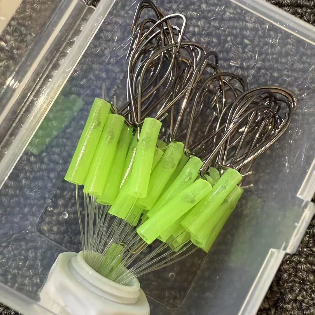 处理手绑船曲柄钩，只有1/0和2/0两个规格，下单备注