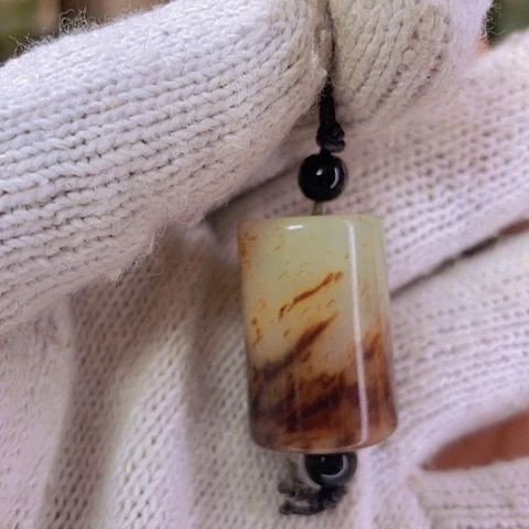 和田玉（白玉）挂件未镶嵌