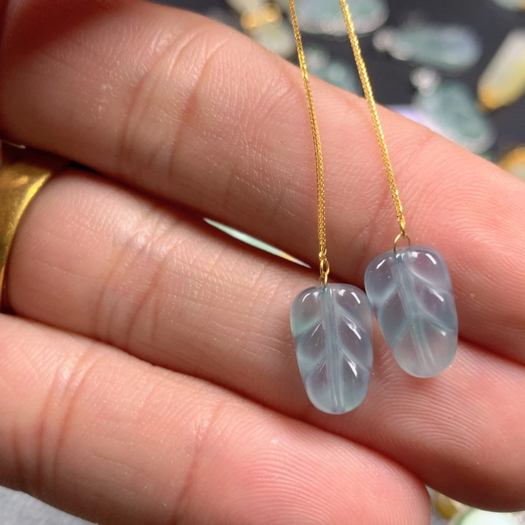 【闪购商品】翡翠颈饰18K金镶嵌翡翠