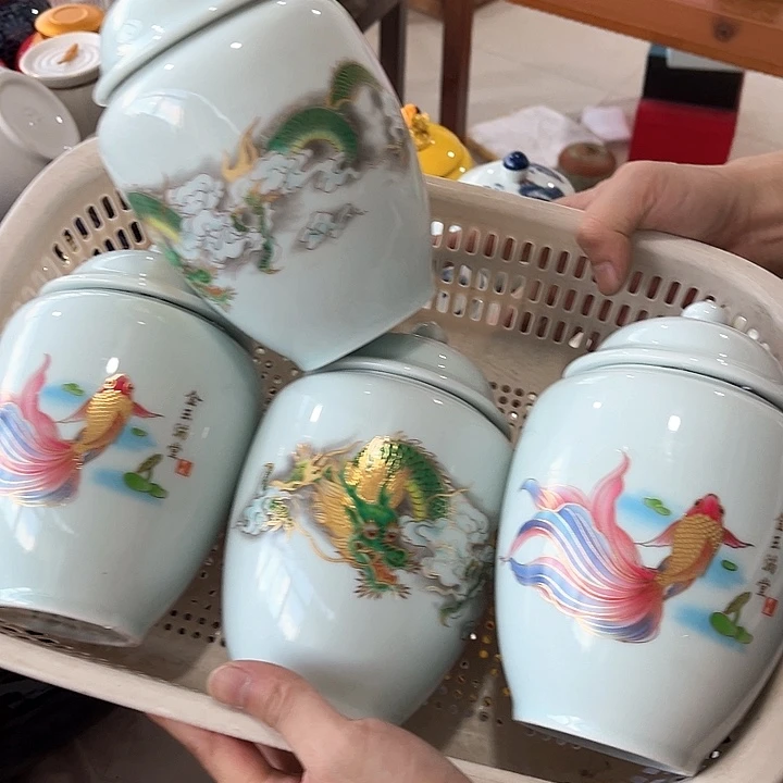 茶叶罐储物罐密封罐！